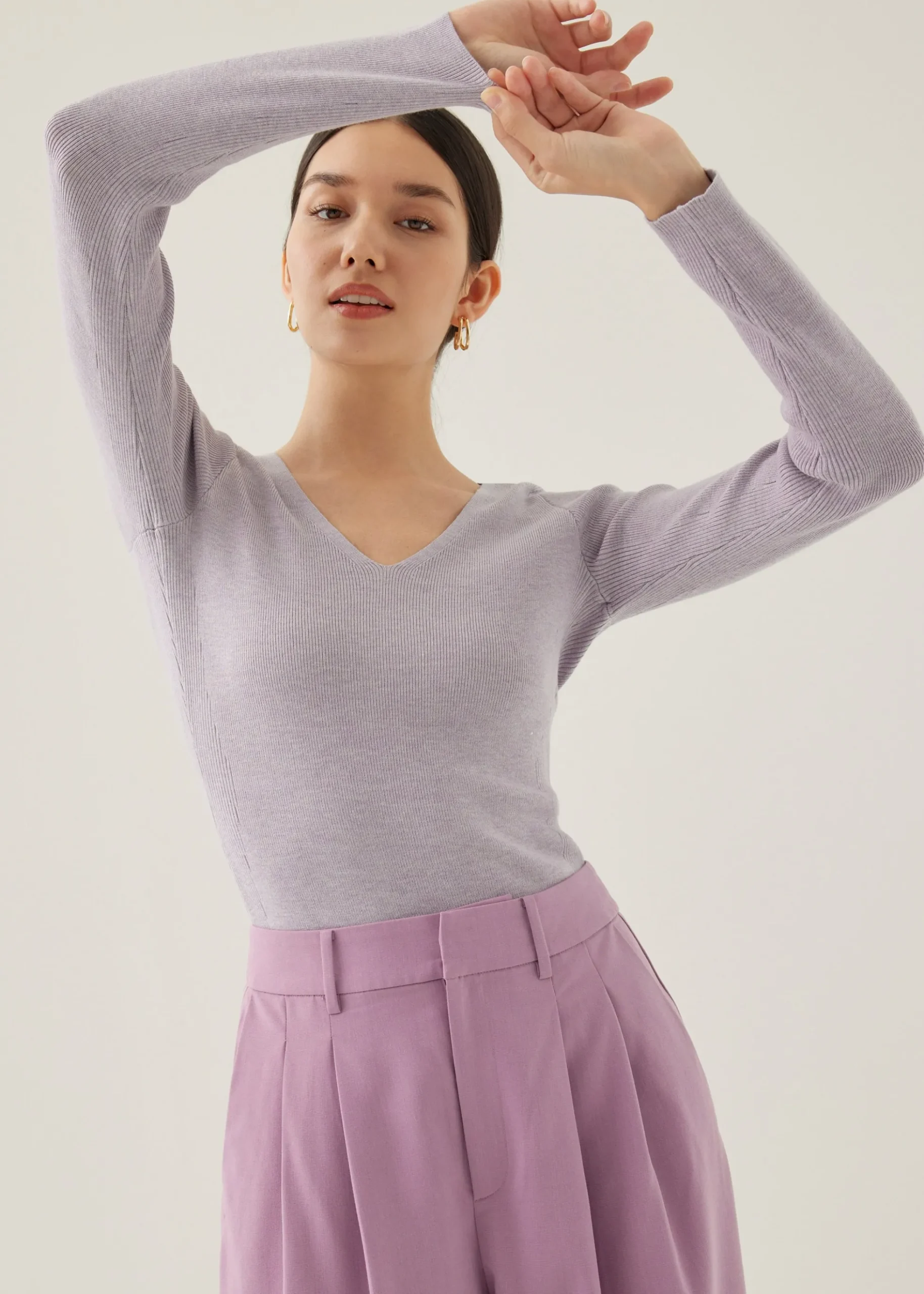 Evita Fitted Knit Top