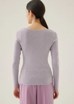 Evita Fitted Knit Top