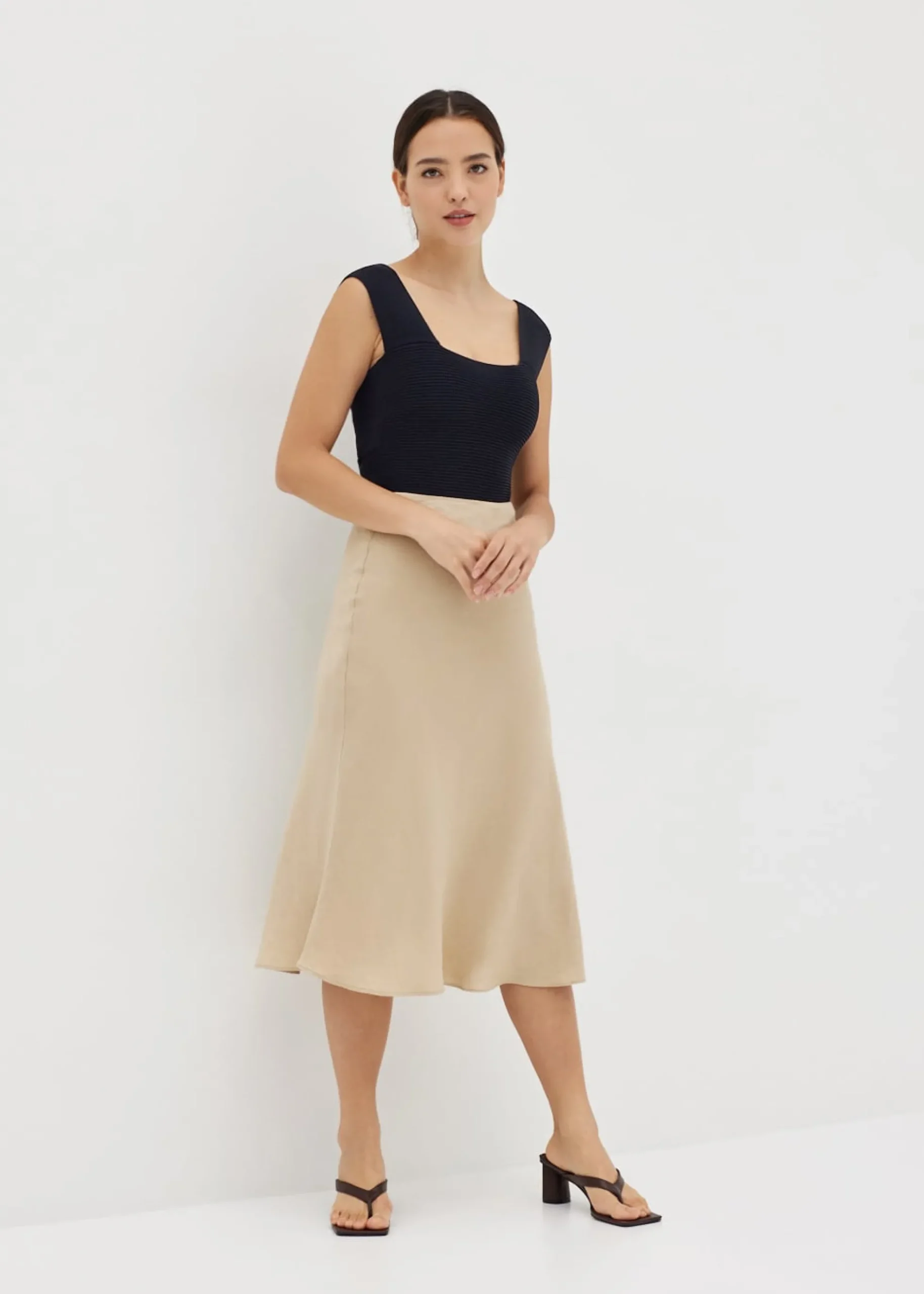 Febby Knit Reversible Crop Top