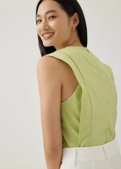 Fenti Linen Shell Top