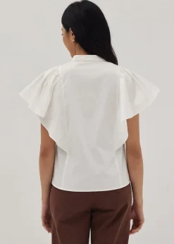 Fiora Flutter Sleeve Shirt