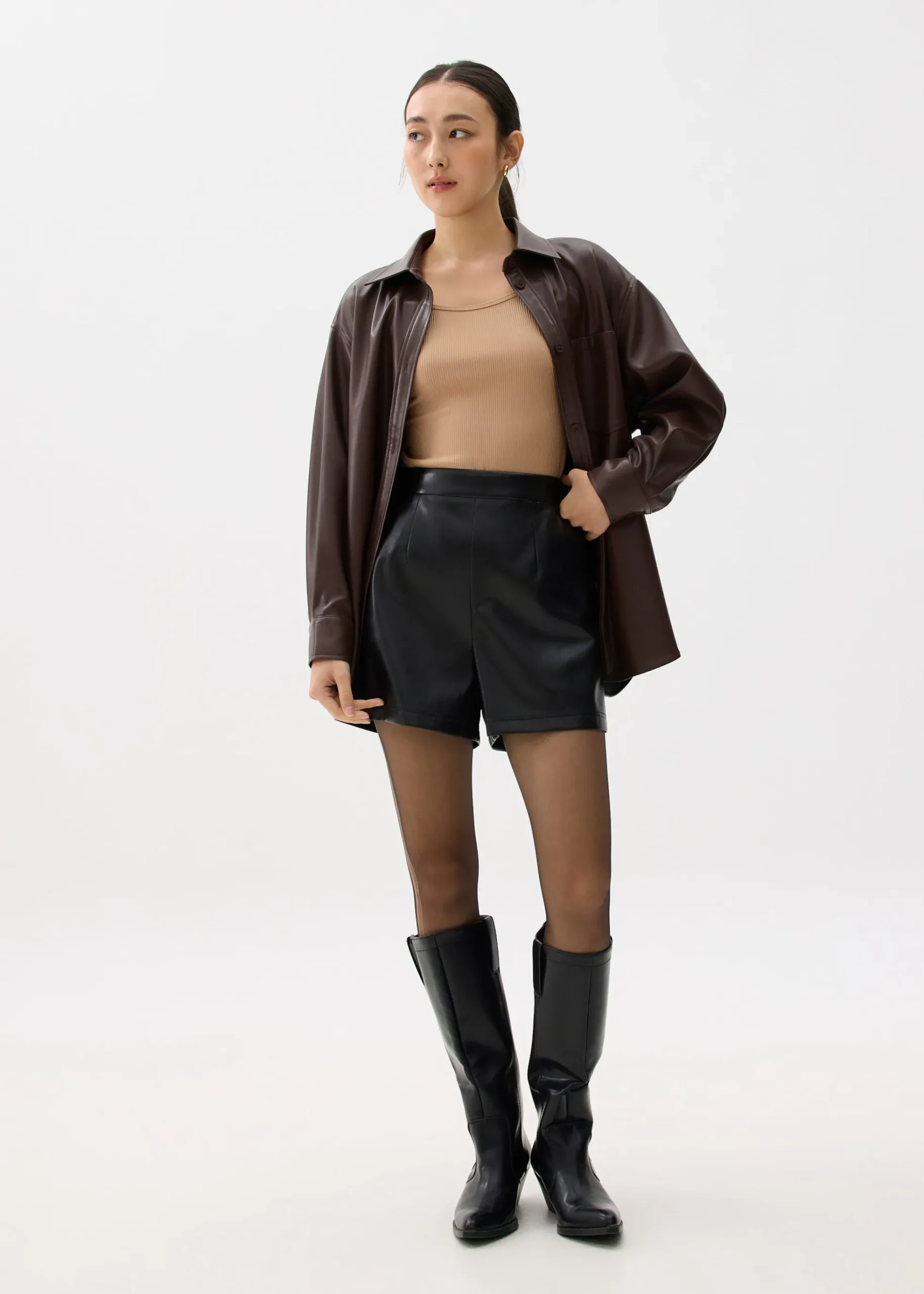 Fitted Jersey Camisole Top
