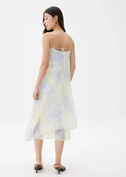 Floral Camisole Midaxi Dress