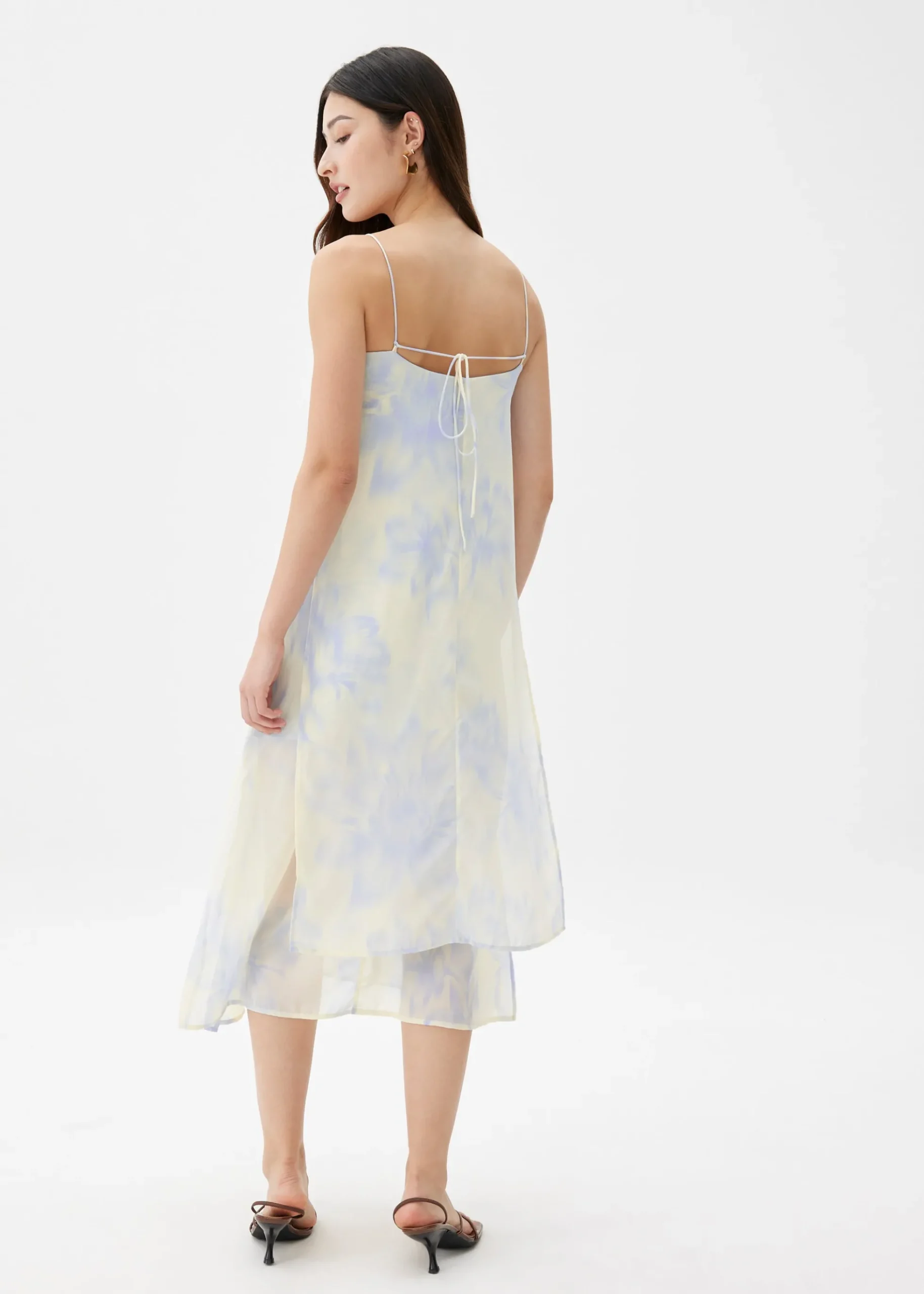 Floral Camisole Midaxi Dress