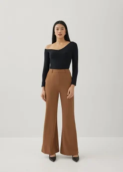 Frannie Asymmetric Knit Top