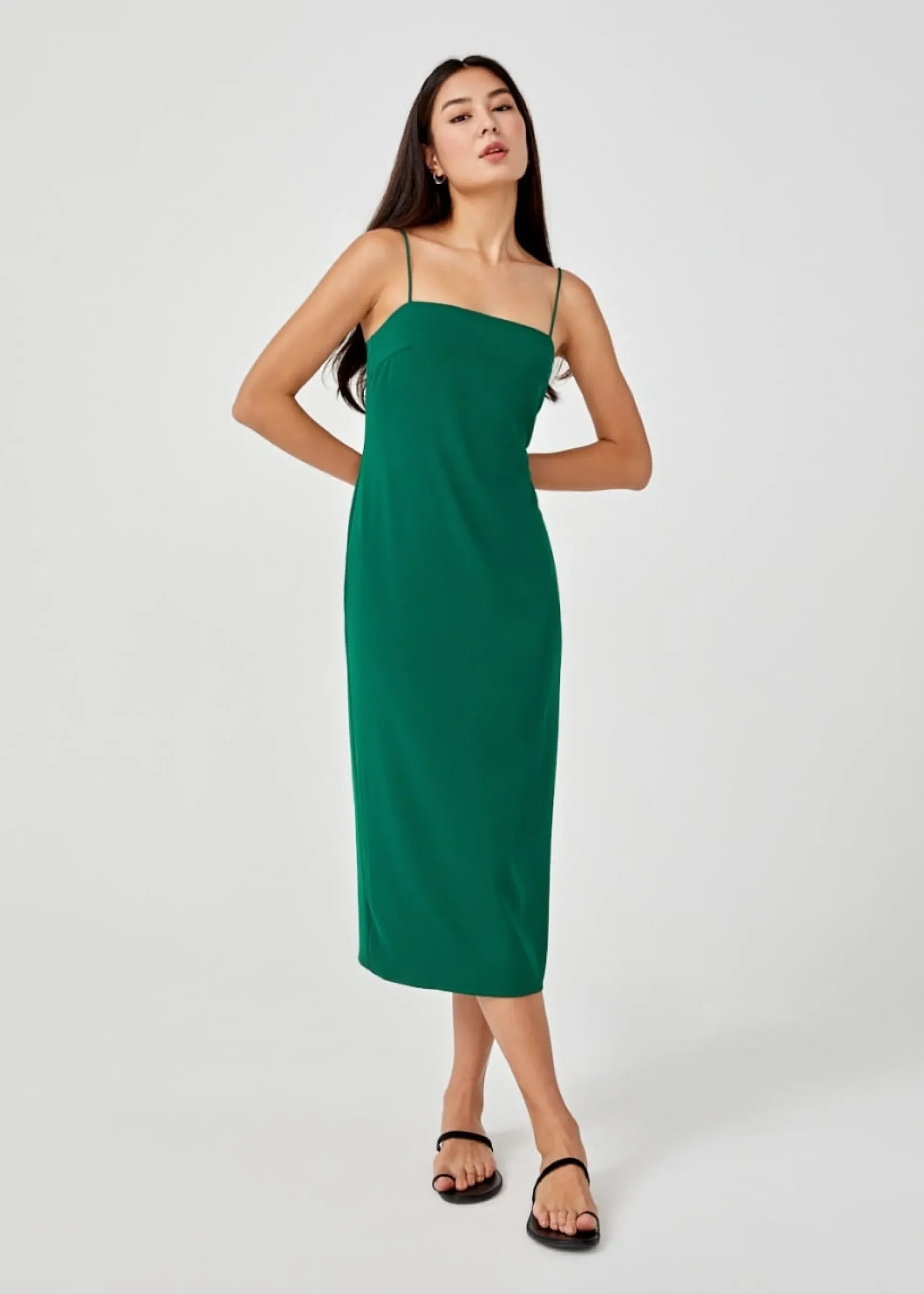 Genevive Camisole Column Midaxi Dress