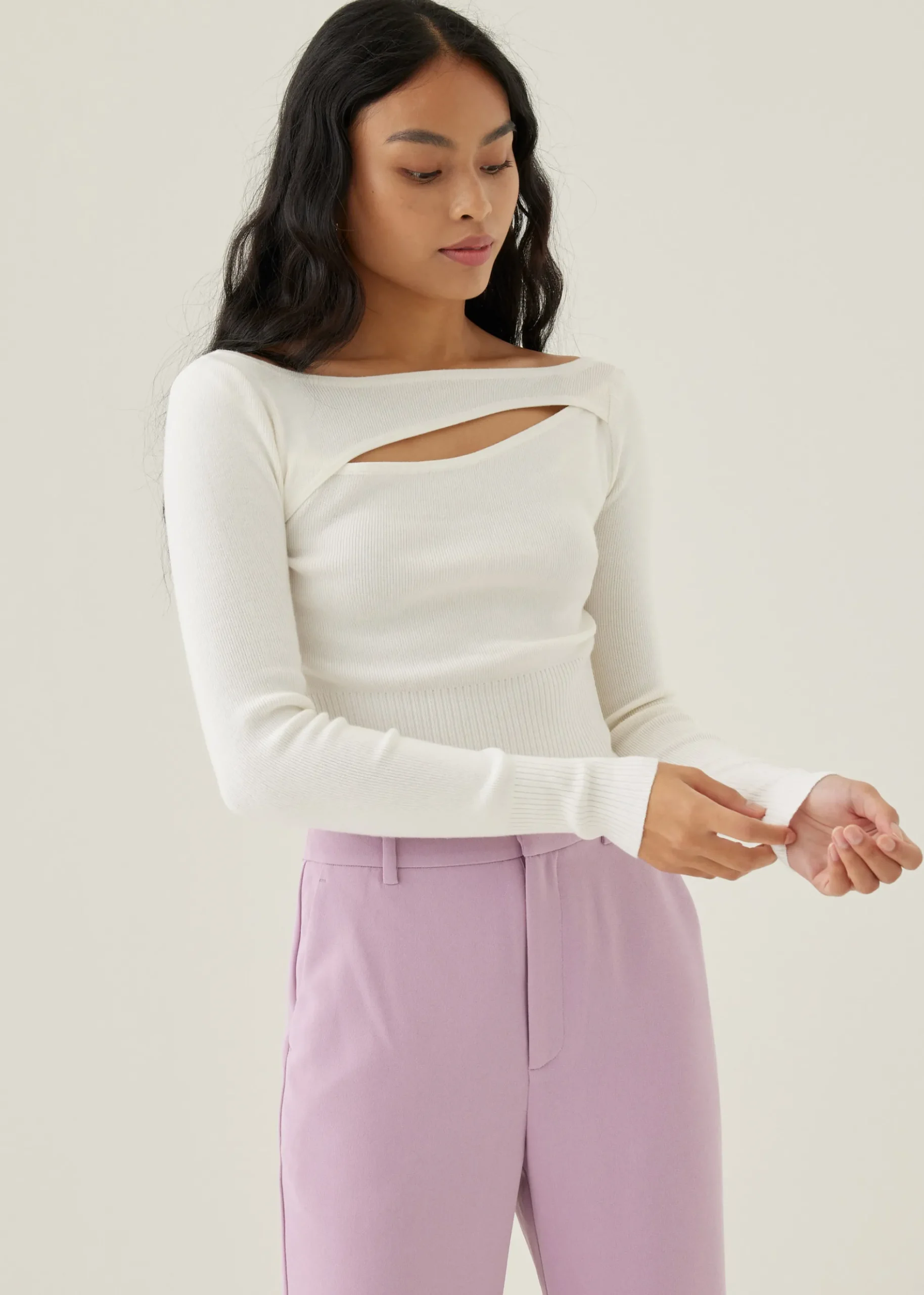 Gitta Knit Reversible Crop Top