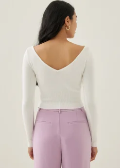 Gitta Knit Reversible Crop Top