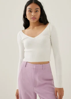 Gitta Knit Reversible Crop Top