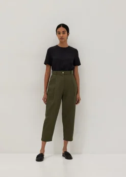 Grace Open Back Pleat Blouse