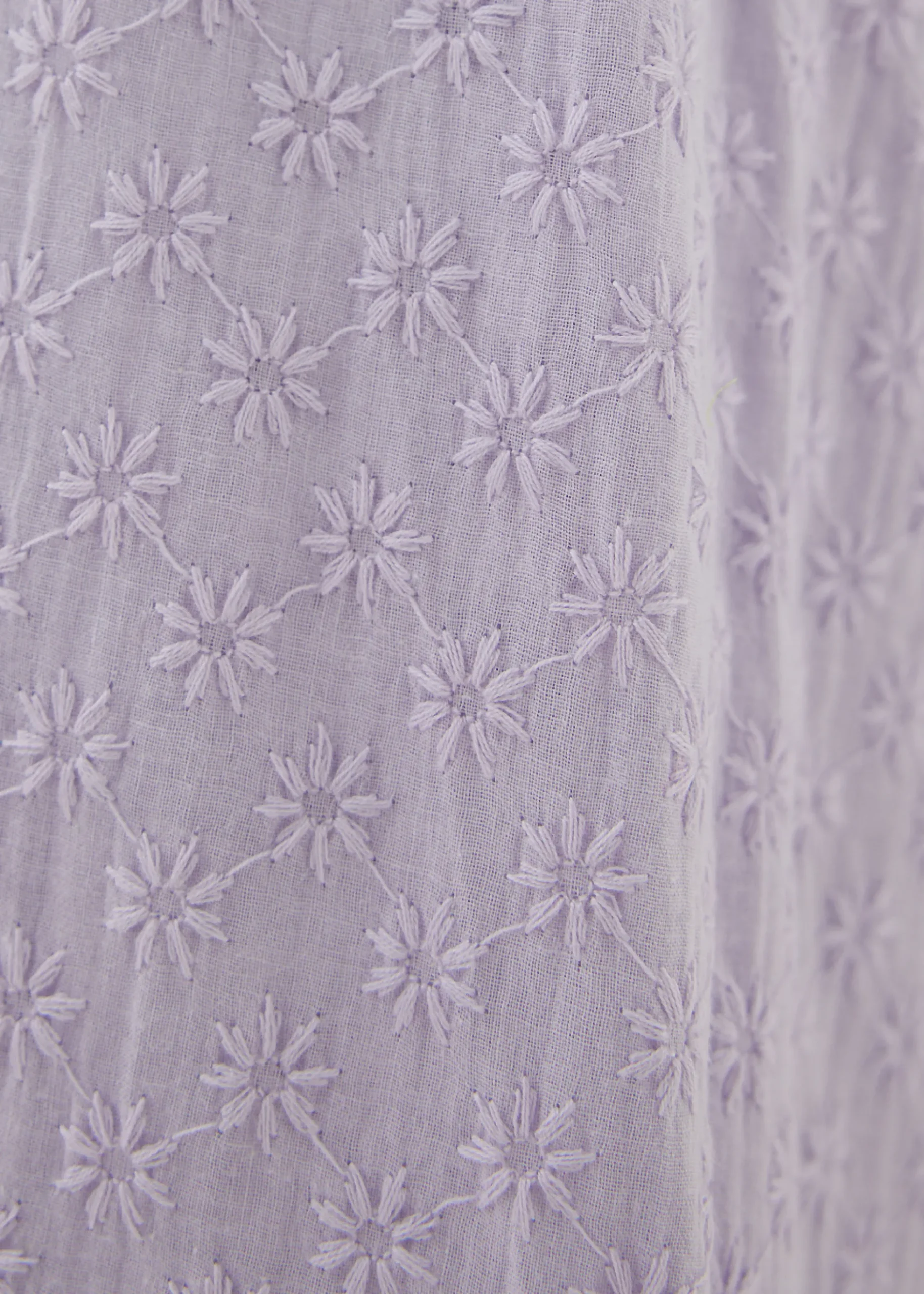Graciela Padded Broderie Peplum Dress