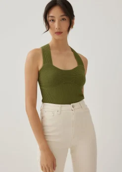 Gretna Ribbed Knit Tank