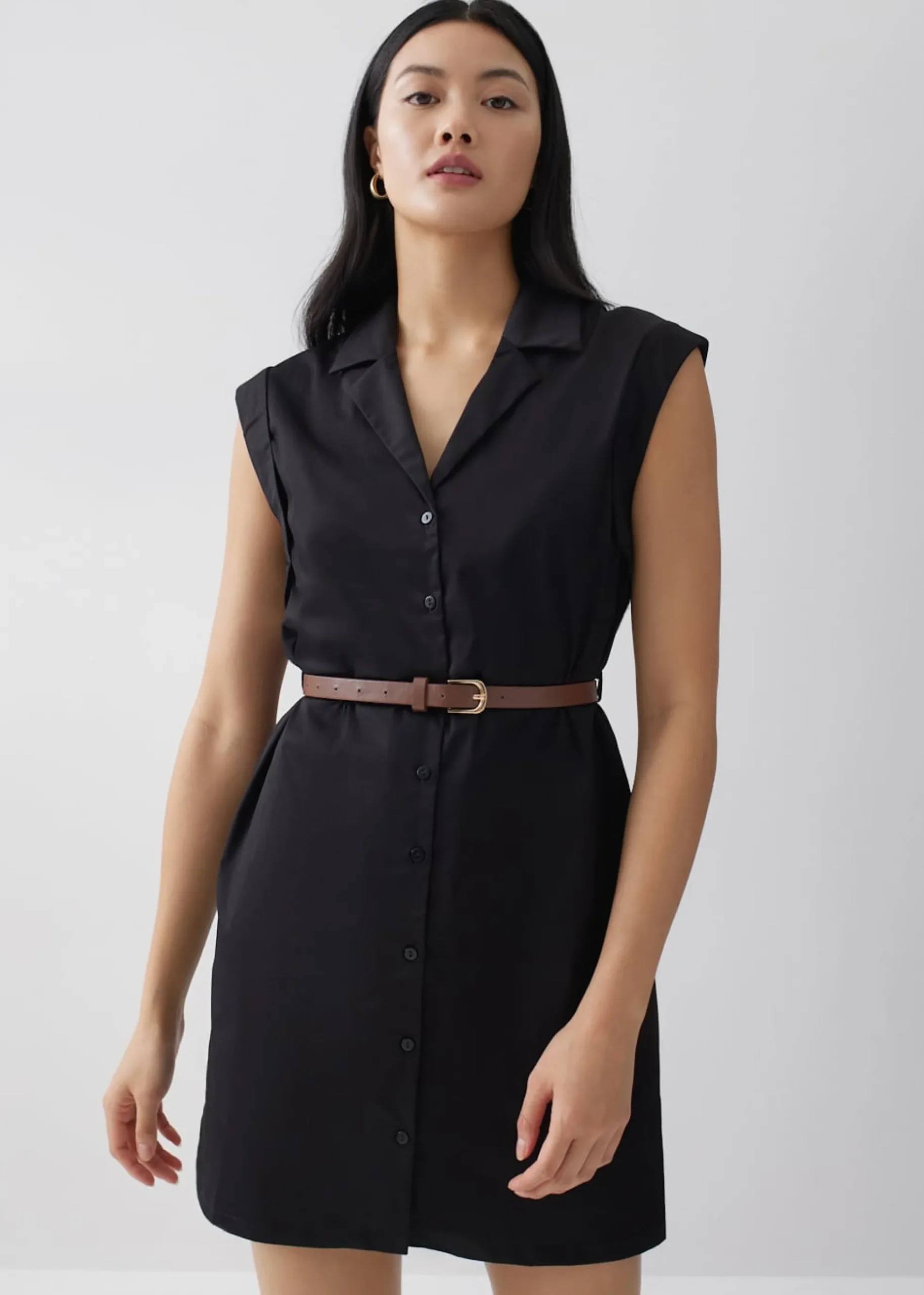 Guia Poplin Shirt Dress