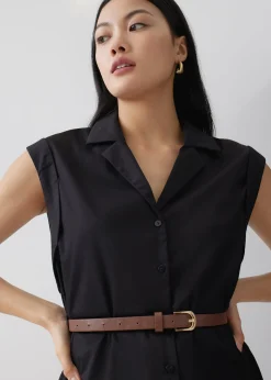 Guia Poplin Shirt Dress