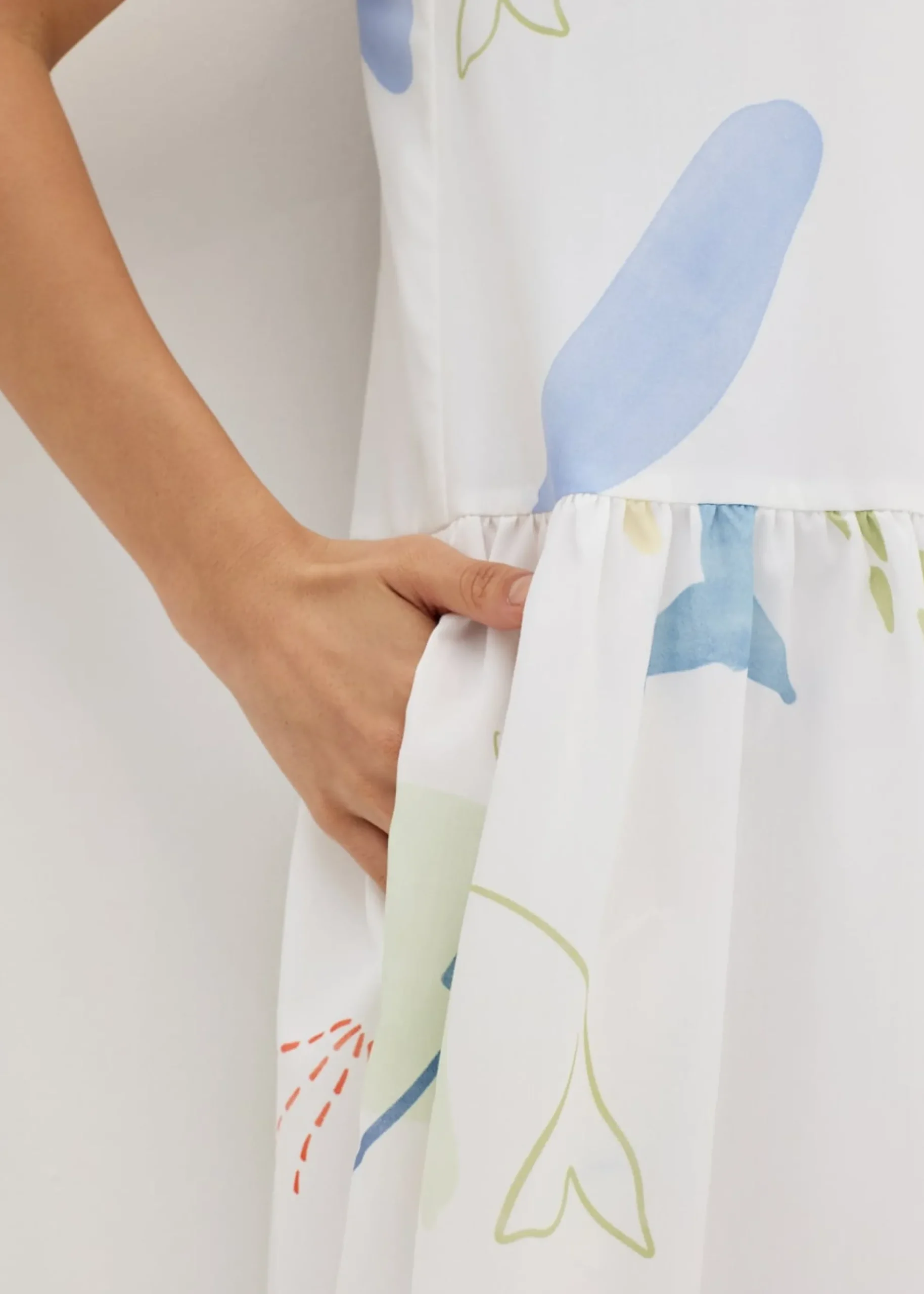 Haisley Tiered Dress in Summer Playthings