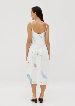 Haisley Tiered Dress in Summer Playthings
