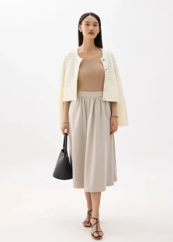 Hana Reversible Long Sleeve Knit Top