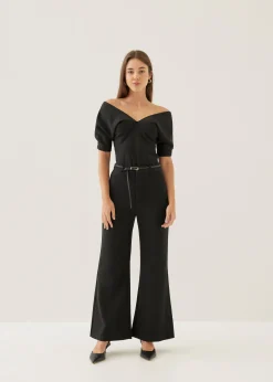 Hannie Fitted Off Shoulder Blouse