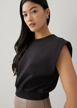 Harlene Elasticated Crop T-shirt