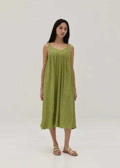 Harlyn Textured Trapeze Dress