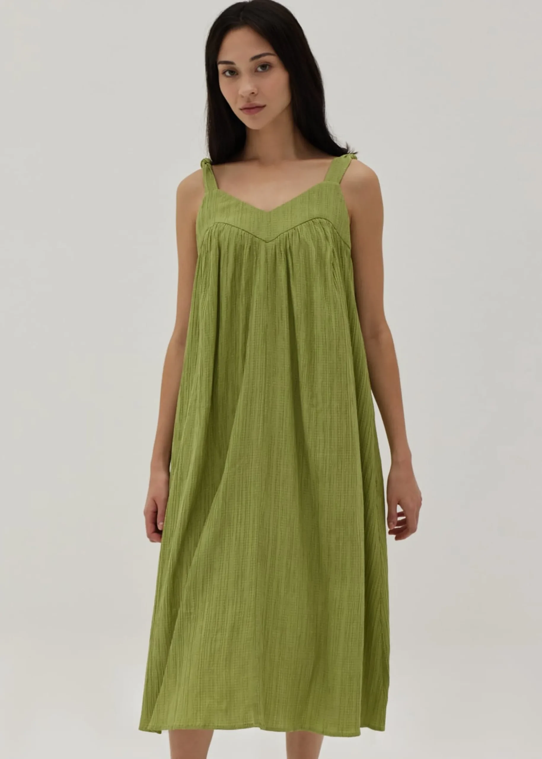 Harlyn Textured Trapeze Dress