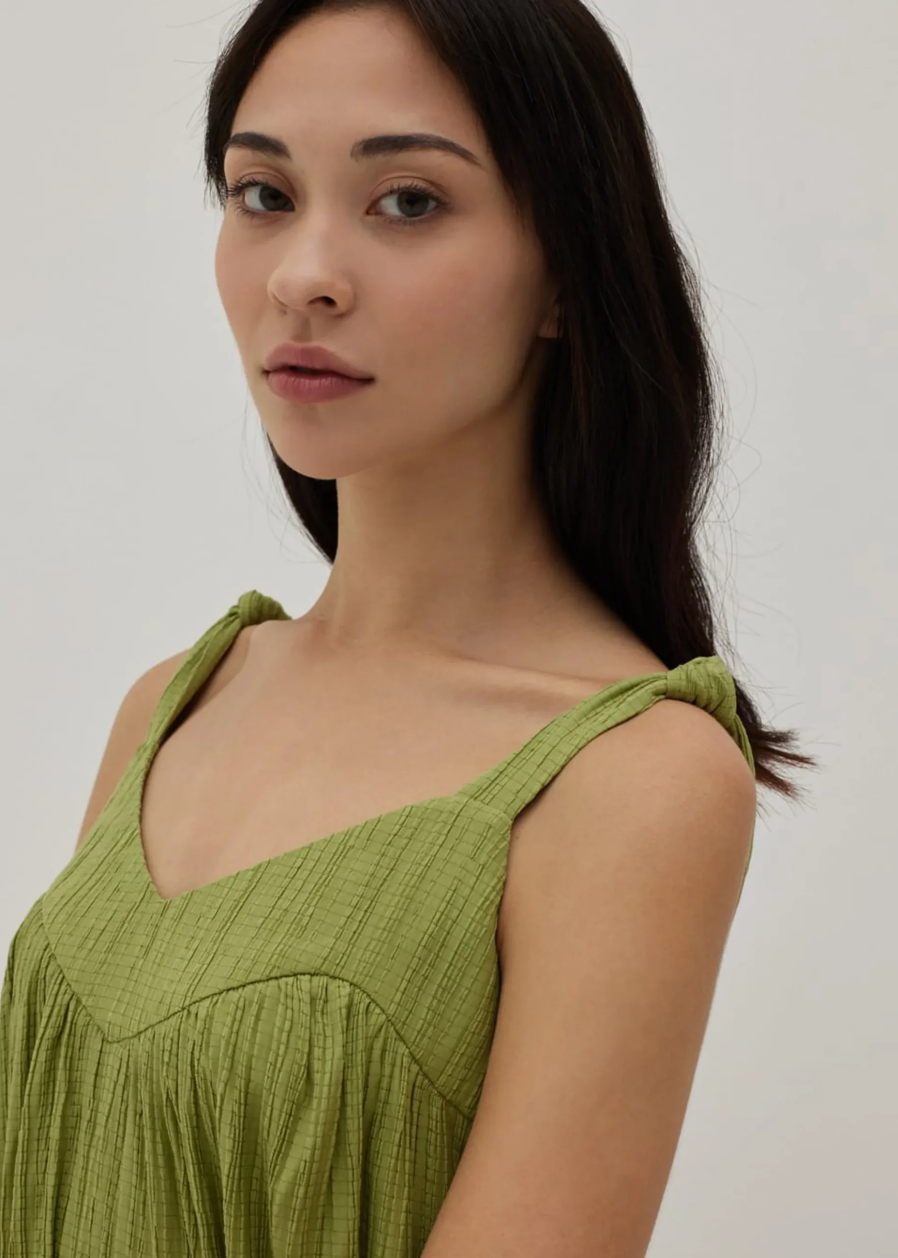 Harlyn Textured Trapeze Dress