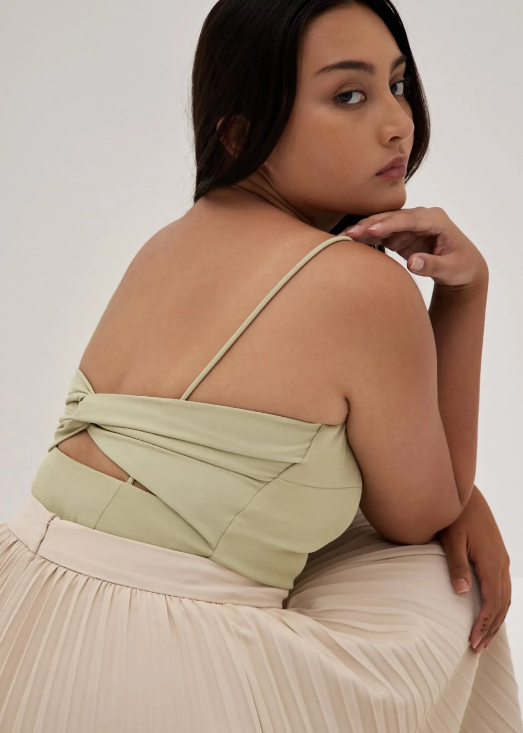 Hermione Padded Knot Back Top