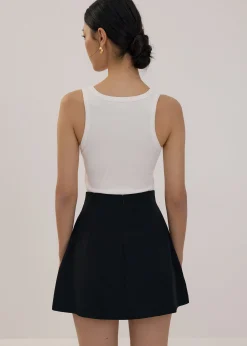 High Waist Mini Skirt