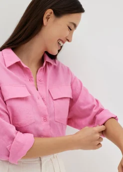 Hilson Linen Oversized Shirt