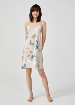 Holley Camisole Slip Dress in Chamomile Dream