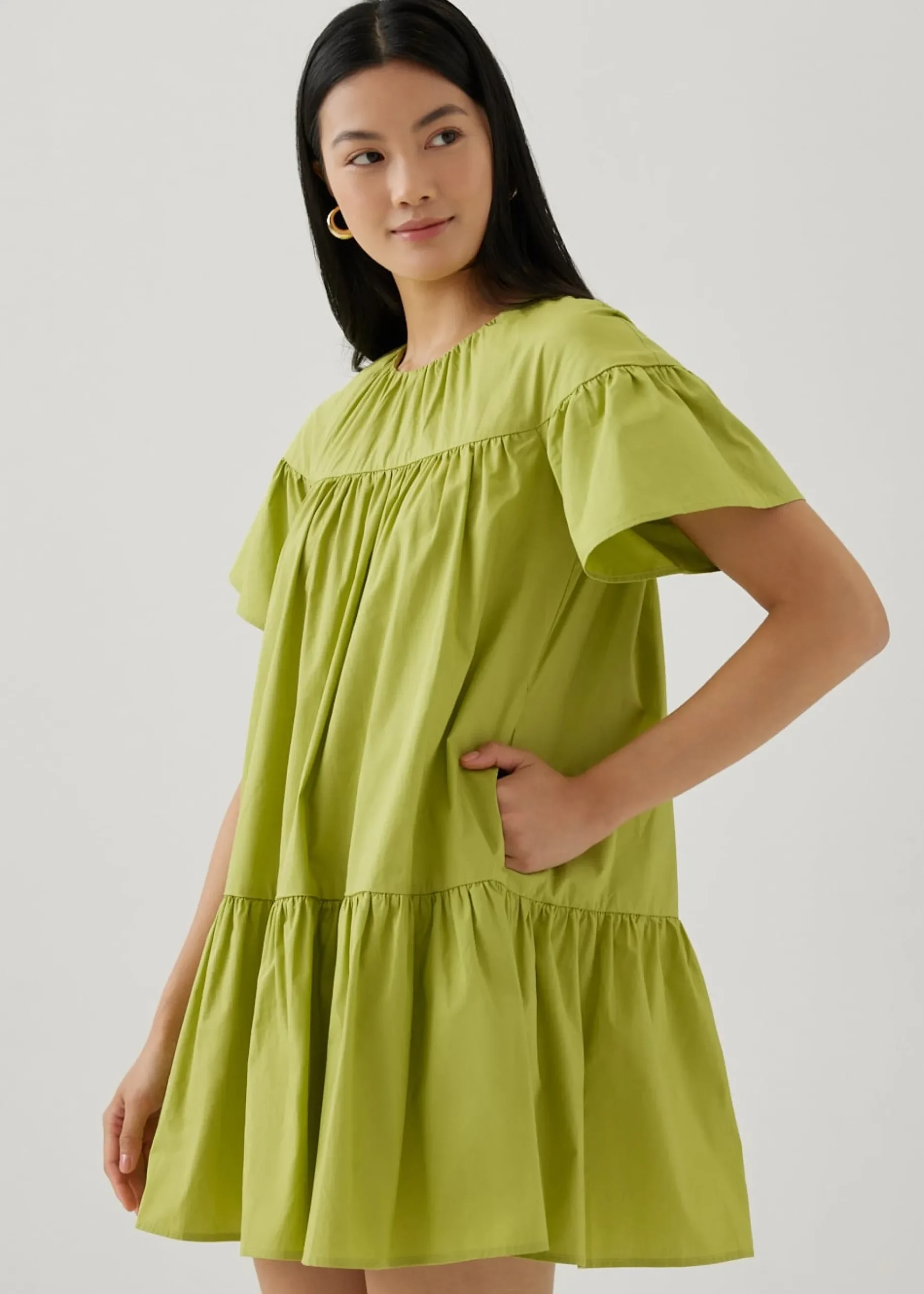 Hope Cotton Panel Dress