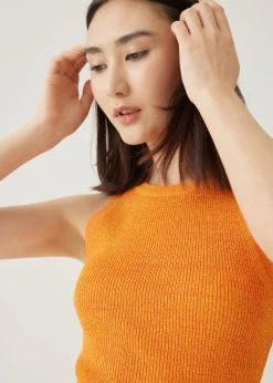 Indie Fitted Knit Tank Top
