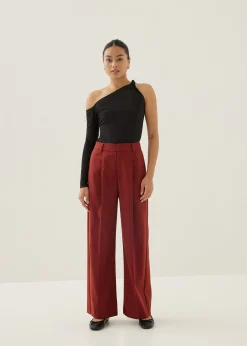 Isbel Asymmetric Jersey Top