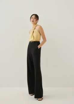 Isidra Satin Halter Top