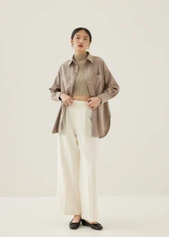 Ivara Oversized Collared Shirt