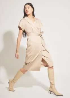 Iza Tailored Wrap Dress