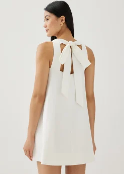 Jackie Ribbon Tie Back Dress