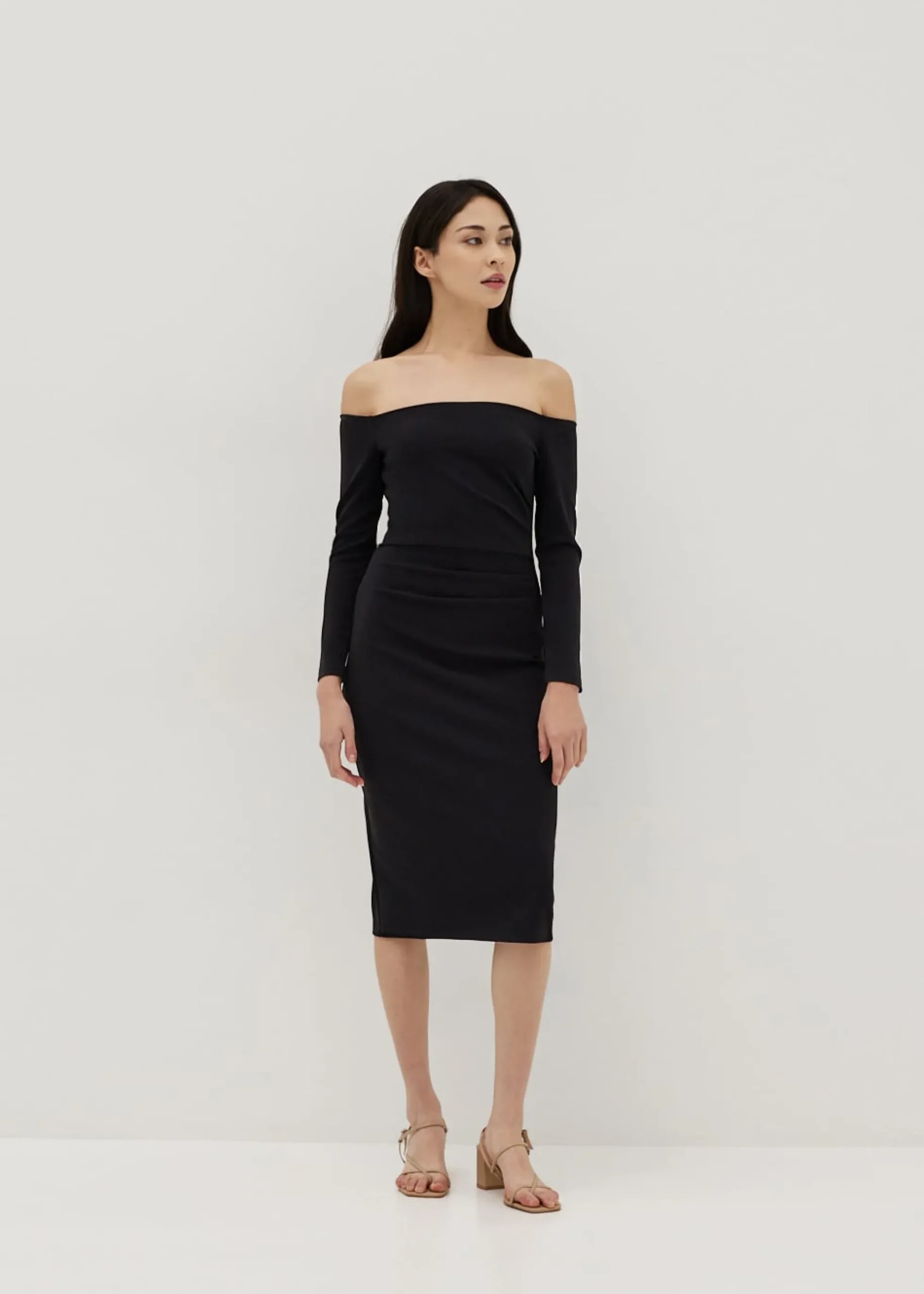 Jacqueline Off Shoulder Bodycon Dress