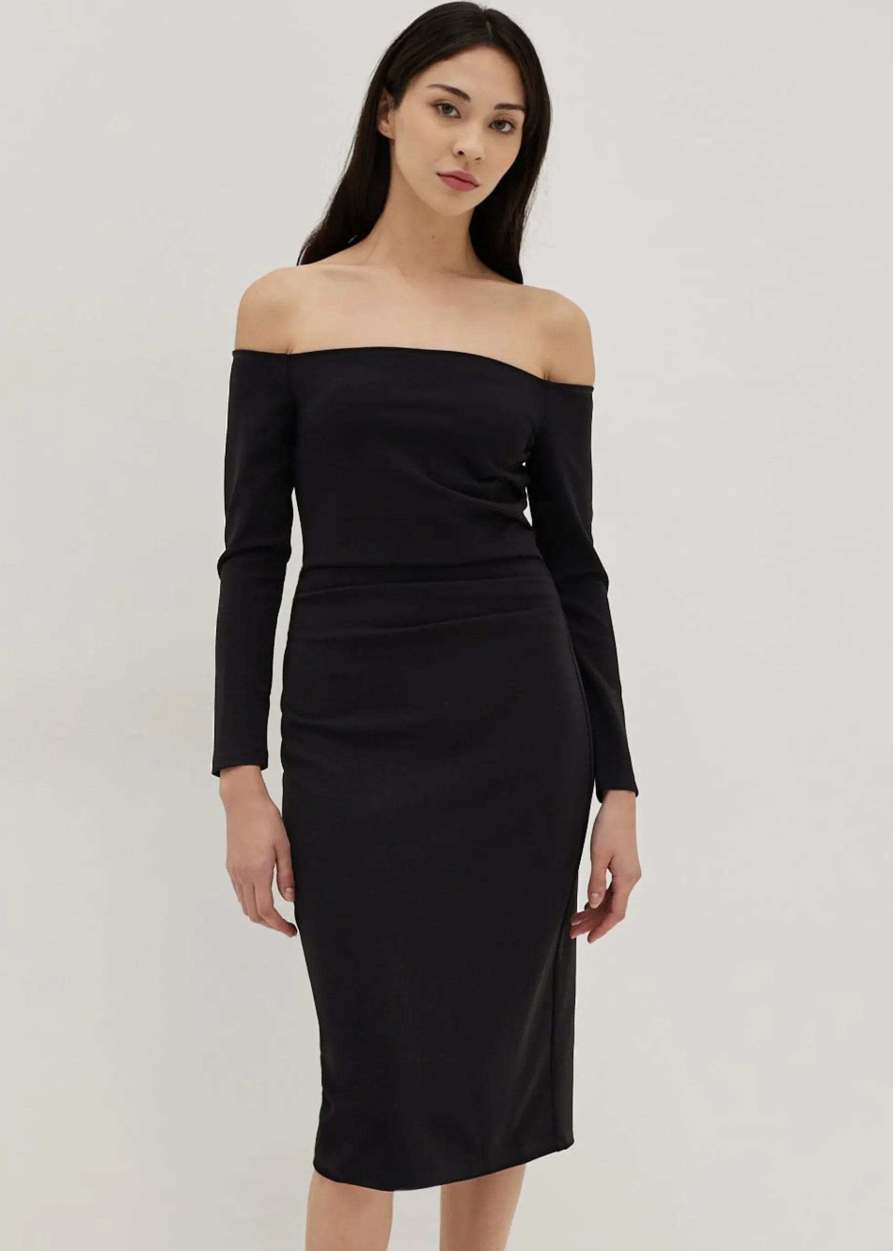 Jacqueline Off Shoulder Bodycon Dress