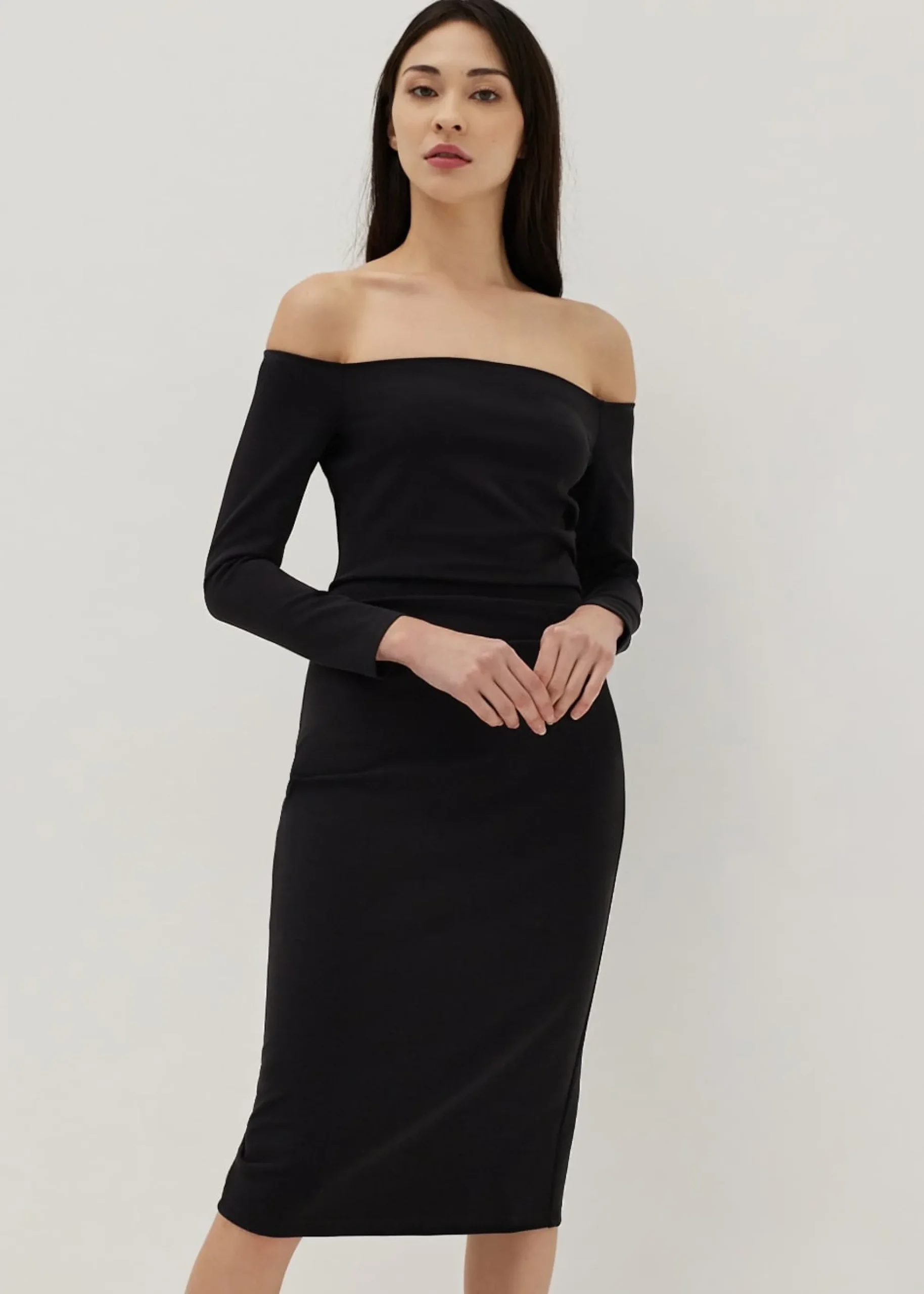 Jacqueline Off Shoulder Bodycon Dress