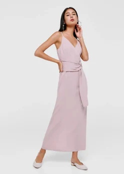 Jada Tie Front Maxi Dress