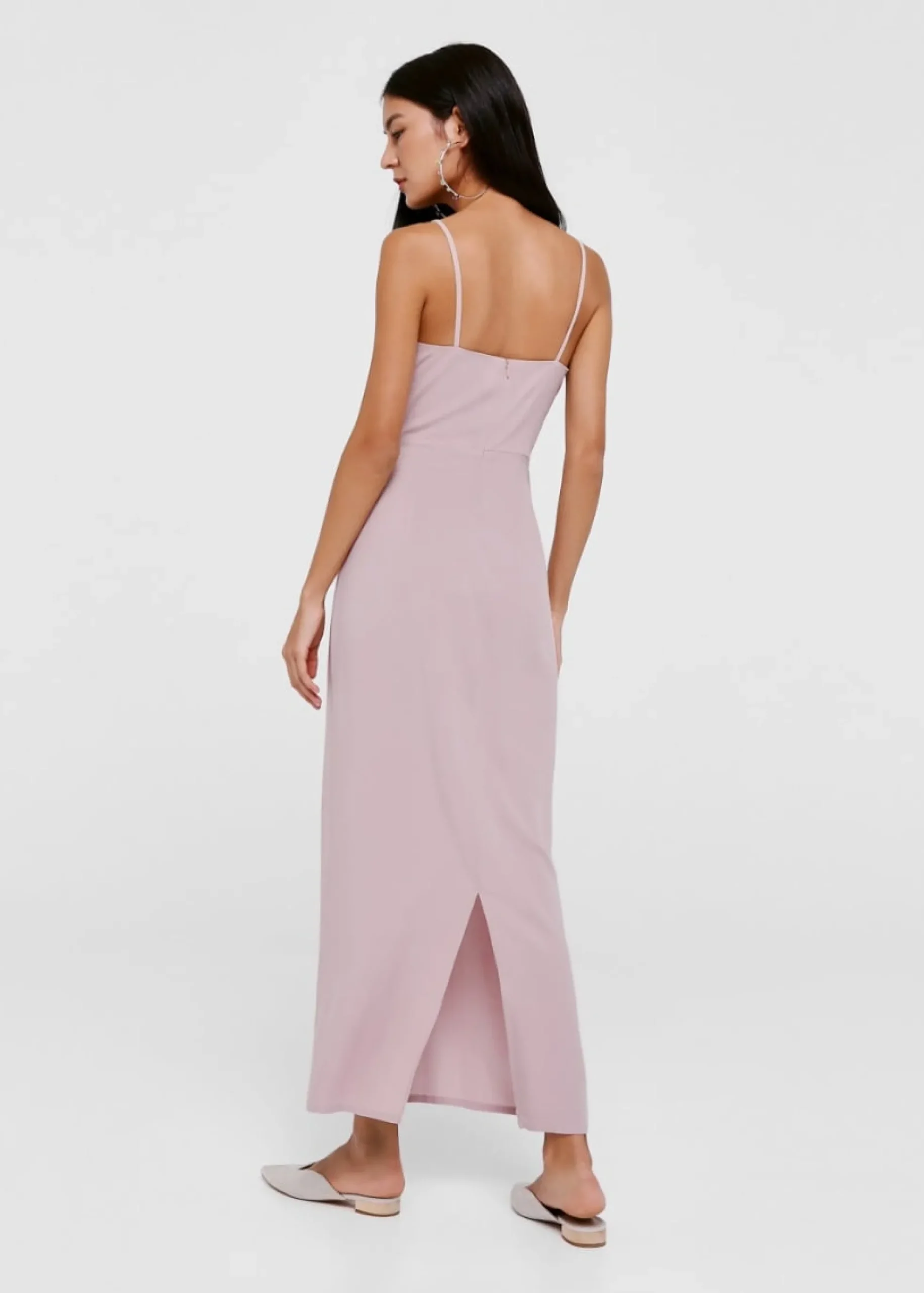 Jada Tie Front Maxi Dress