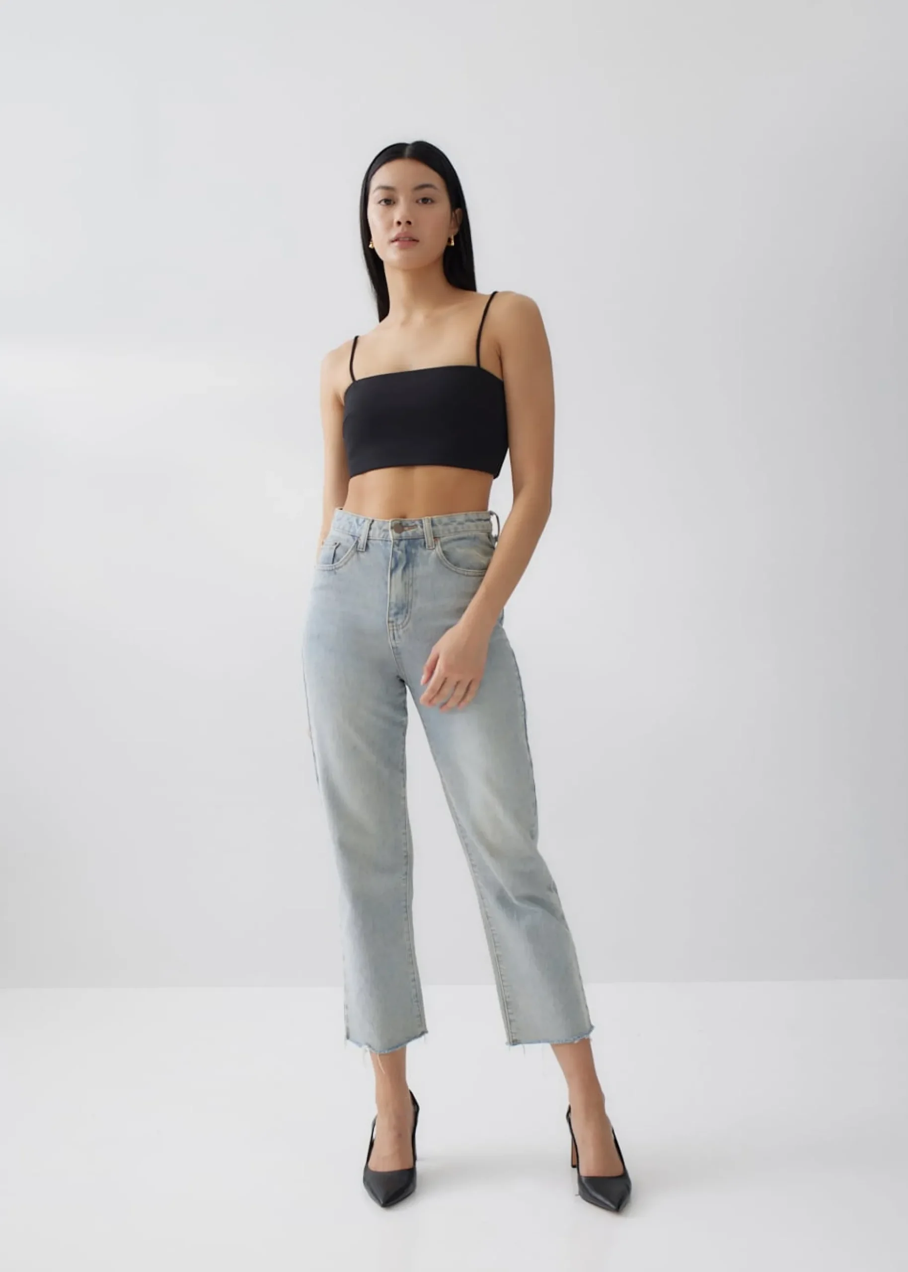 Jaelia Crop Camisole Top