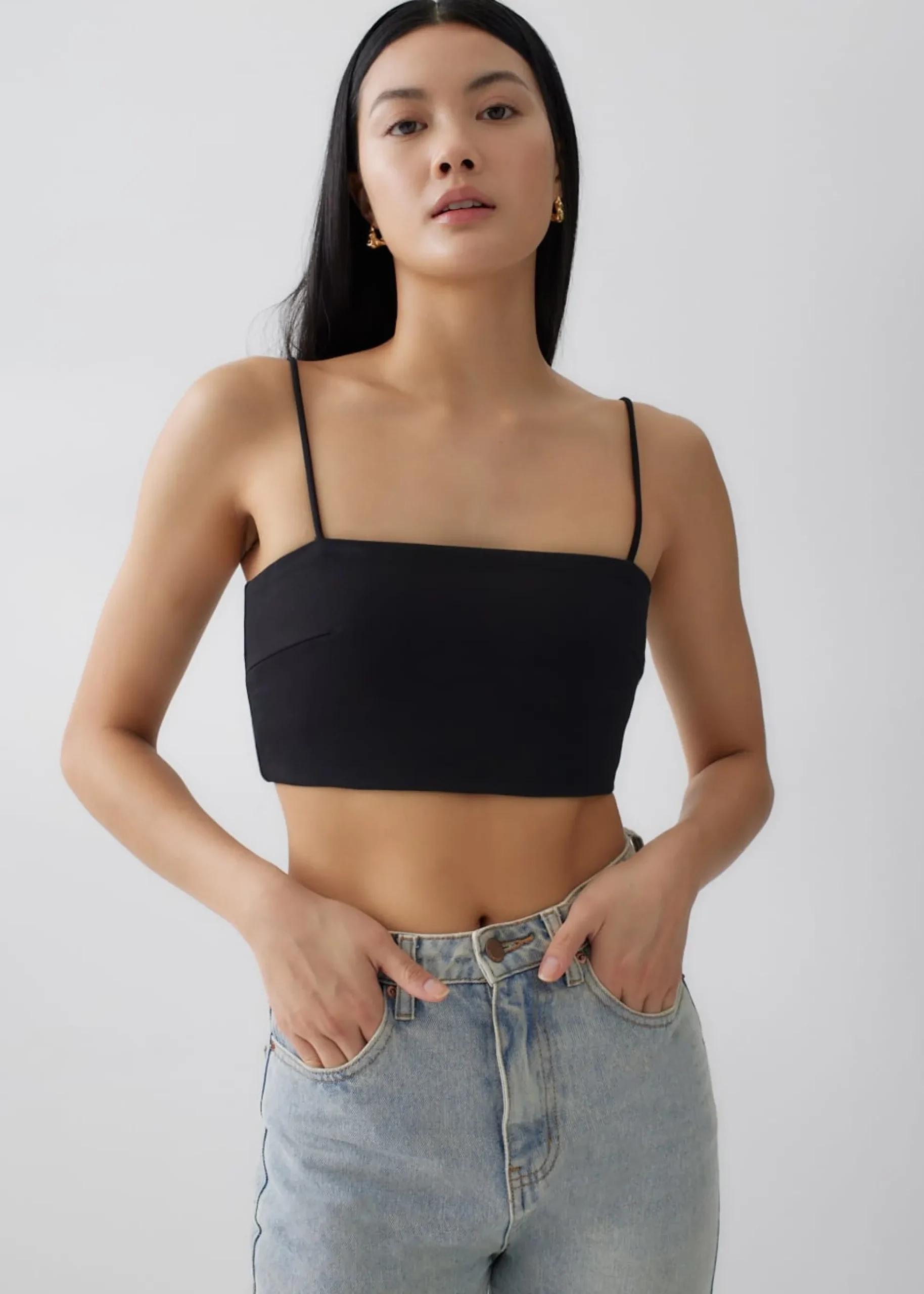 Jaelia Crop Camisole Top