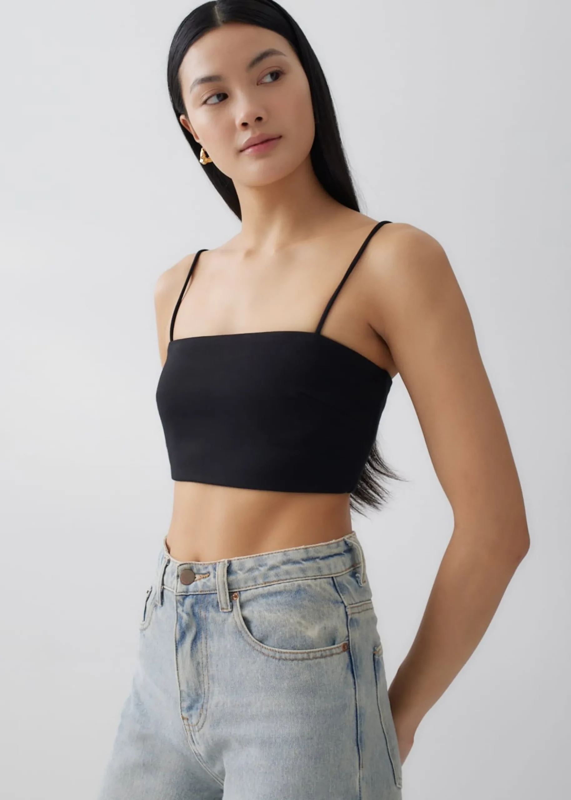 Jaelia Crop Camisole Top