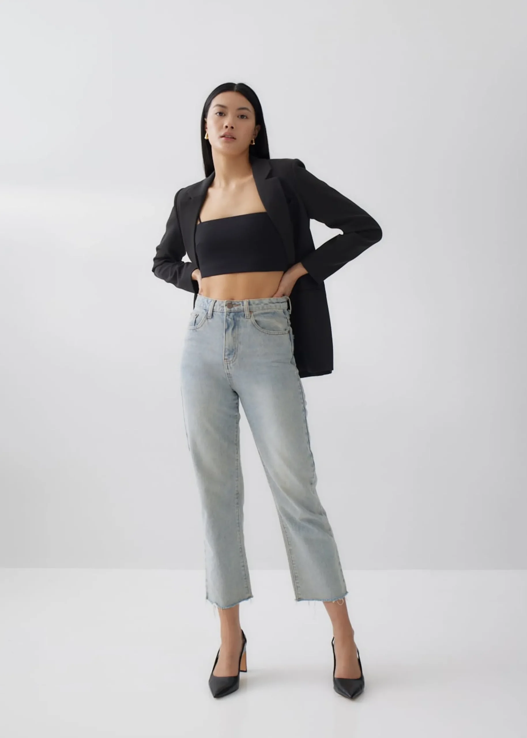Jaelia Crop Camisole Top