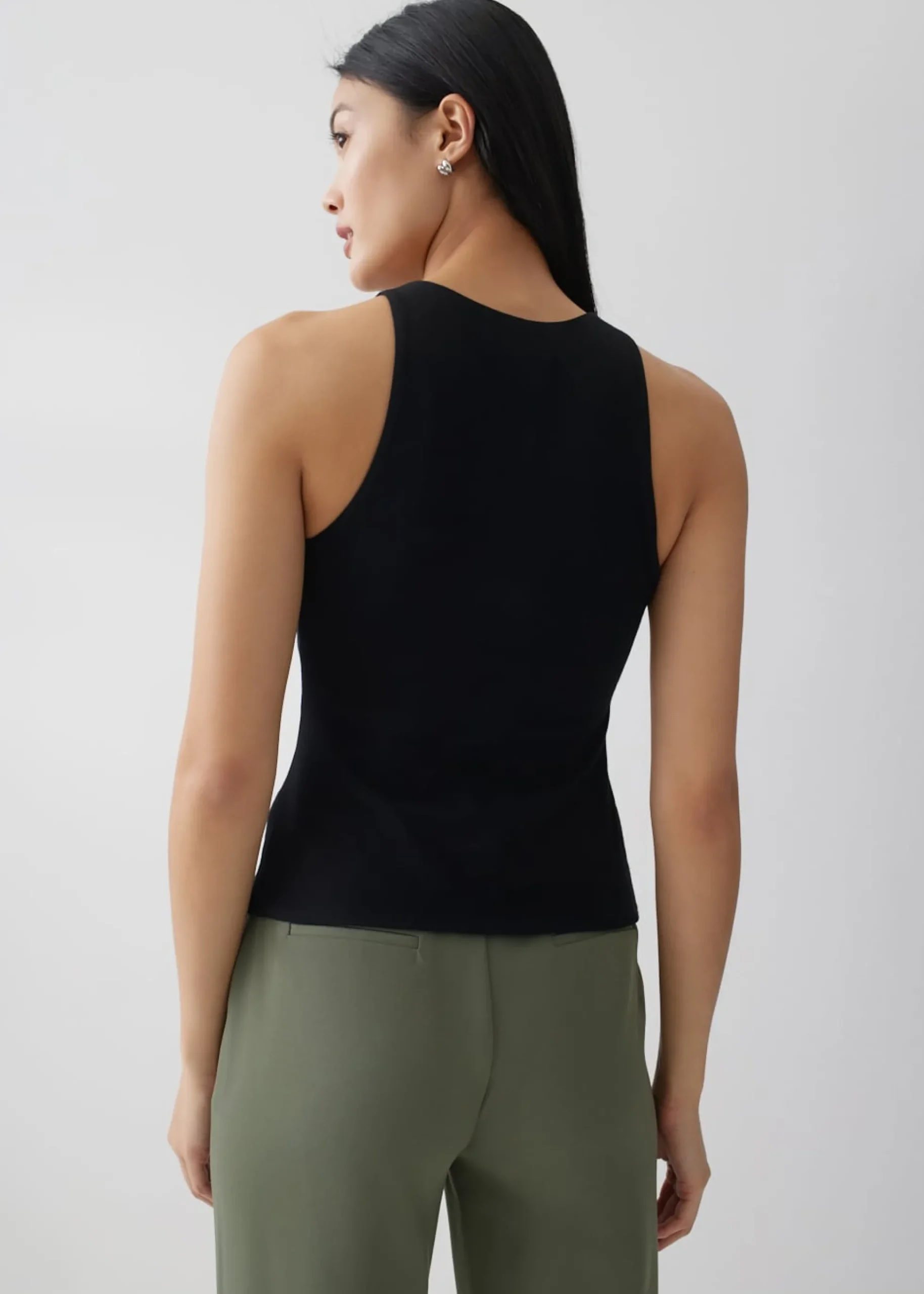 Janela Padded Jersey Tank Top