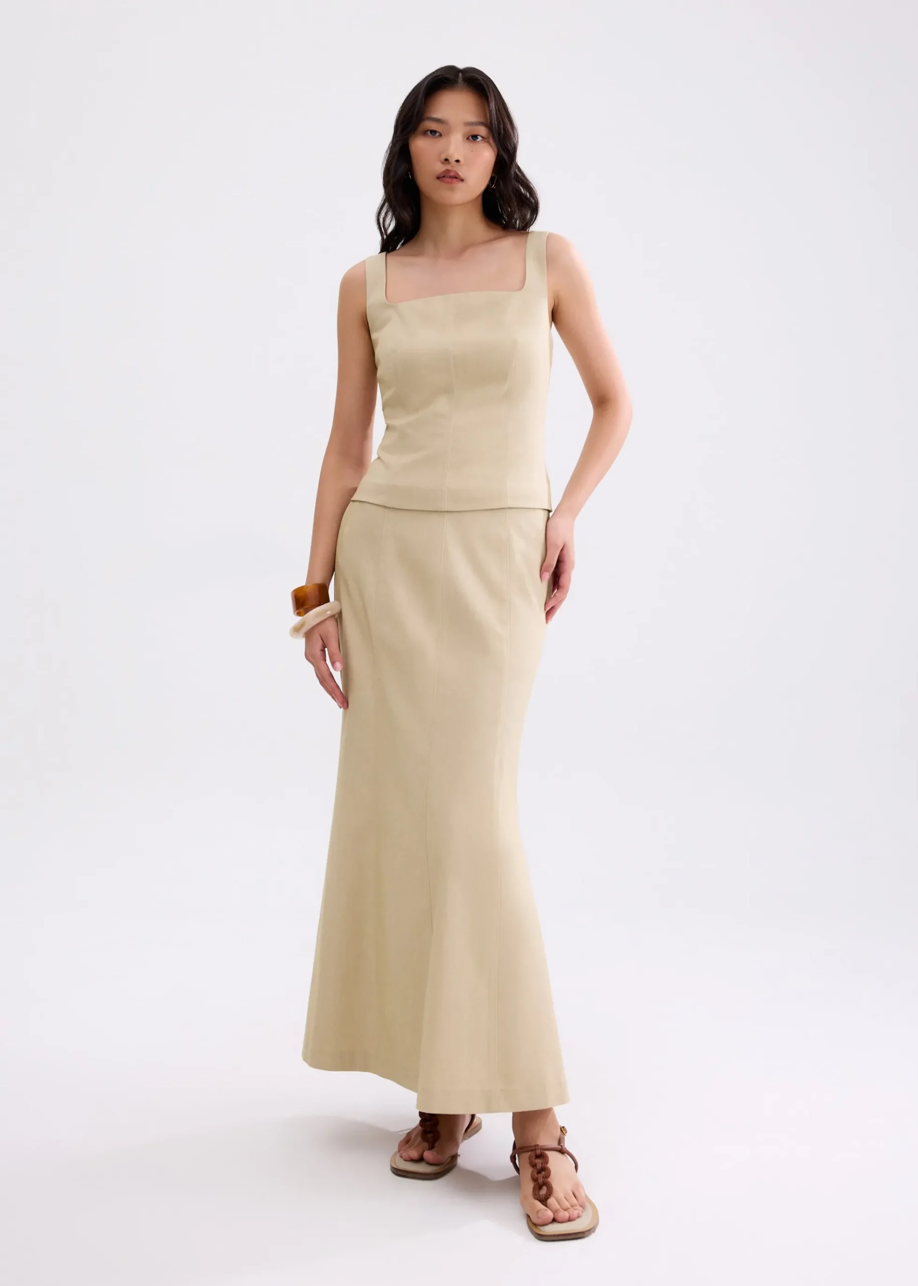 Jasmine Mermaid Maxi Skirt