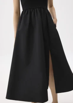 Jersey Fit & Flare Midaxi Dress