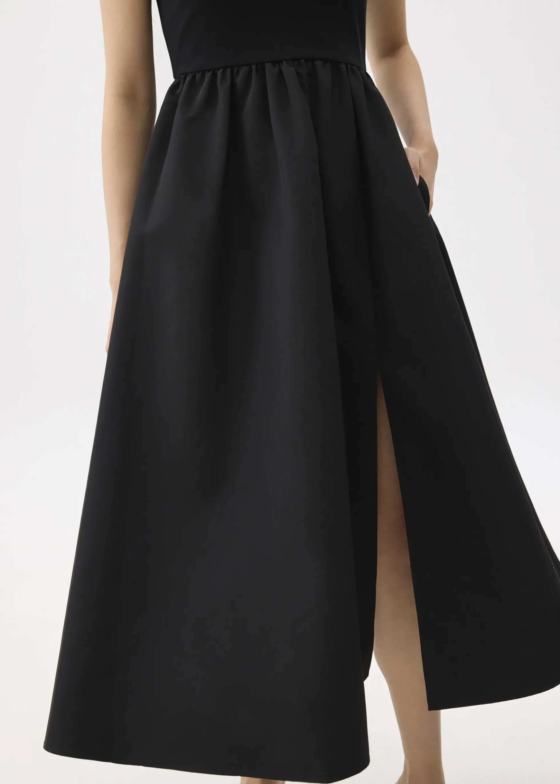 Jersey Fit & Flare Midaxi Dress